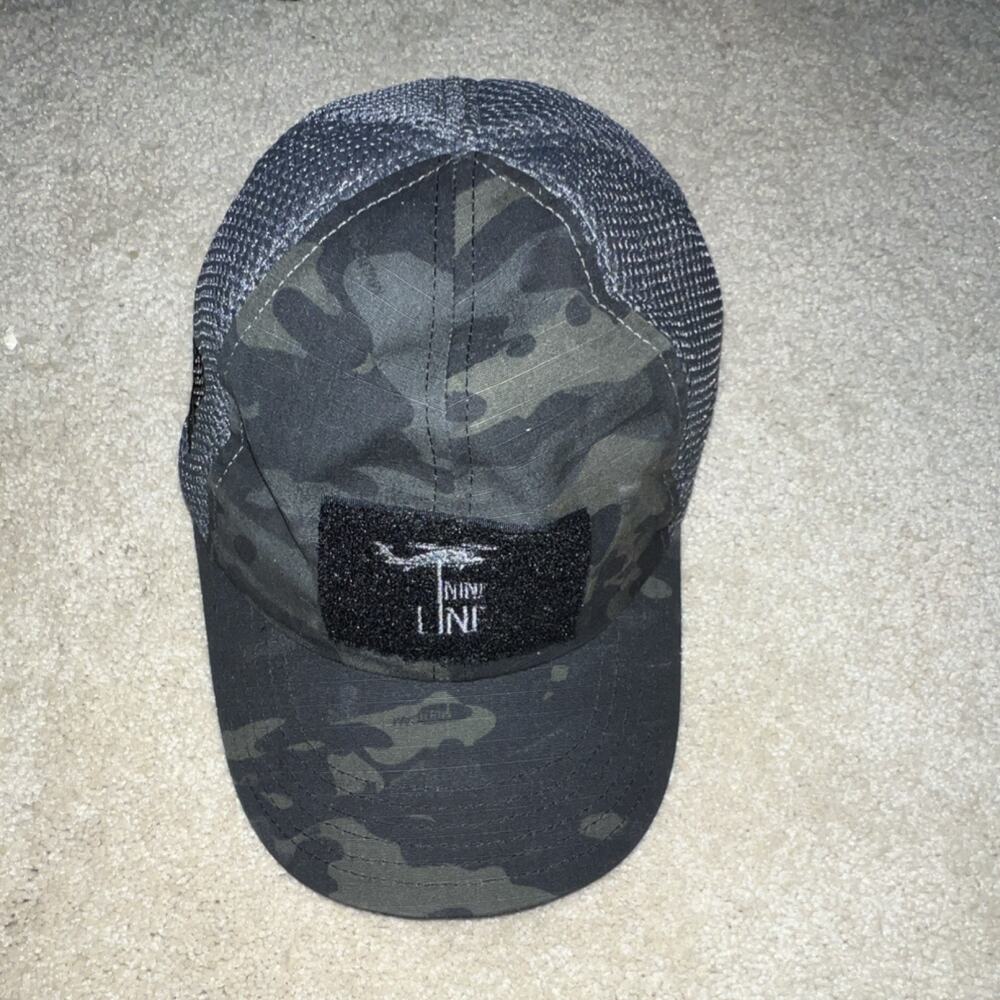Nine Line Camouflage Mesh Back Adjustable Men's Baseball Cap Military Patriotic